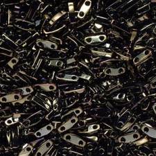 Miyuki quarter tila 5x1.2mm beads - Metallic brown iris QTL-458